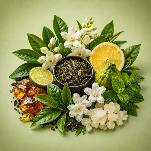 Пирамида аромата Green Tea